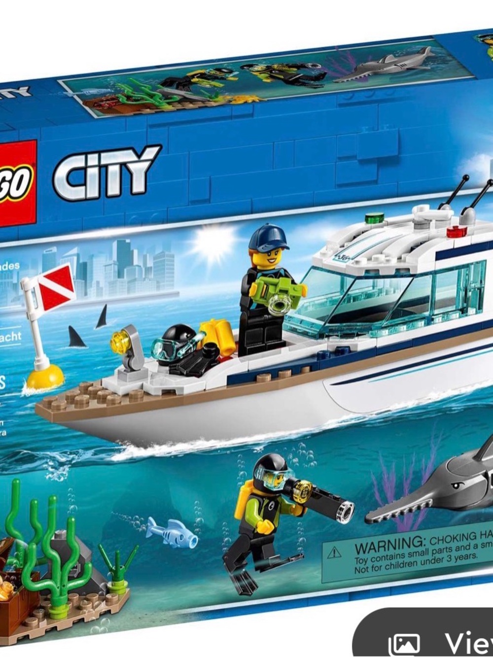 Lego City Diving Yacht-60221